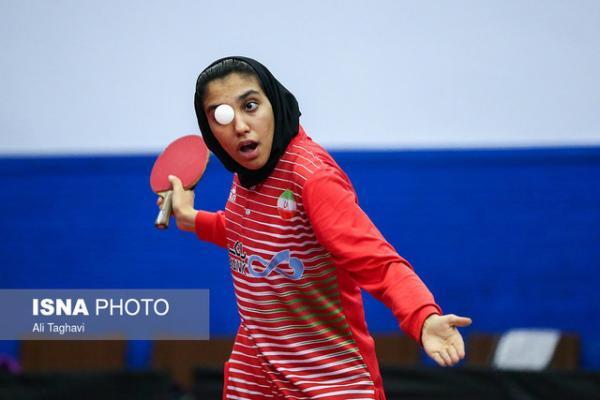یک برد و یک باخت برای زنان پینگ پنگ ایران در قهرمانی آسیا