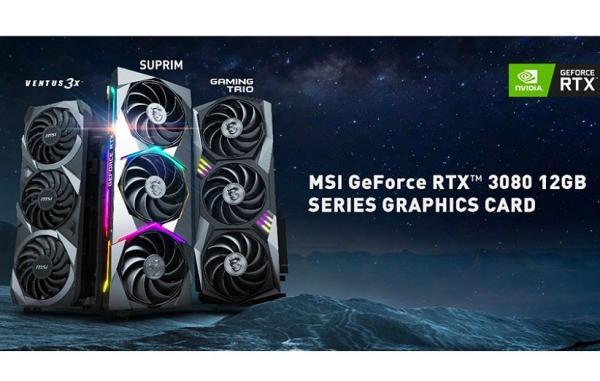 انویدیا نسخه 12 گیگابایتی کارت گرافیک RTX 3080 را معرفی کرد