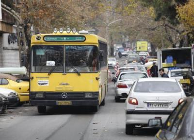 خطوط اتوبوسرانی تهران براساس تعداد مسافر تغییر می نماید